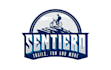 design adventure and mountain bike logo