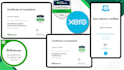 do quickbooks online, xero monthly bookkeeping, reconciliation, and payroll