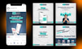 do social media advertising design, facebook ad creative, ads design, image ads