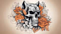 develop custom tattoo design, sketch