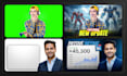 design professional ai generated youtube thumbnails