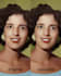 enhance, upscale, and change emotions in images