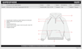 make technical sketch clothes and apparel for you