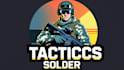 create unique gaming soldier logo