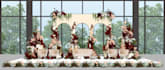 draw a custom wedding backdrop to visualize your decor concept