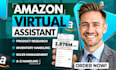 be your amazon fba wholesale virtual assistant, amazon va