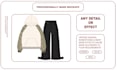 design custom streetwear clothing mockups for denim sweatpants and other pants