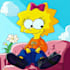 draw best yellow cartoon character like simpson style