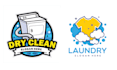 make high resolution cleaning cartoon laundry logo