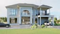 do 3d house exterior design,interior design,and 3d rendering