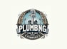 design modern plumbing heating air conditioning hvac logo