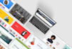 create professional web design with HTML, CSS, bootstrap, and tailwind CSS