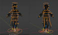 completed rigging of complex characters like genshin