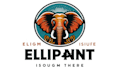 design elephant logo with express delivery
