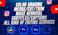 edit your any videos professionally