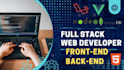 be your front end developer and back end developer