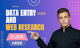 be your virtual assistant for data entry, copy paste and web research