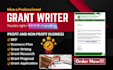 do grant writing, grant research and nonprofit grant proposal