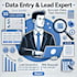 accurate data entry lead generation expert excel, CRM data mining