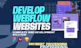 design or develop cms webflow website and do figma to webflow