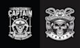 make custom skull marine logo