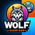 do wonderful wolf mascot logo design with express delivery