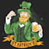 create wonderful and excellent leprechaun logo design