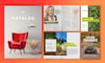 design product catalog, catalogue, brochure, magazine layout