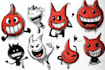 draw cute doodle art and cute custom characters