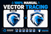 vector tracing, vectorize logo redraw,convert image to vector, png to svg,ai eps