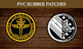 create custom rubber patches for branding