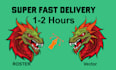 manually vector tracing or convert to vector super fast