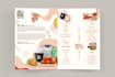 design roller banner and leaflet design or poster design