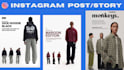 design minimal  posters,flyer for your clothing store