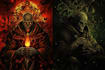 create dark art, horror or skull artworks illustration