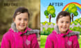 manually edit ai images, flaw fixing, and upscaling