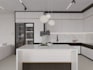 professional 3d visualization of kitchen design