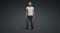 craft 3d realistic game character,metahuman character,pixar character,game asset