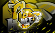 make creative mascot bee logo