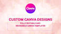 do any kind of canva design