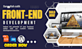 do wordpress website design and website development