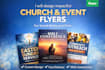 design professional church flyers and christian event graphics