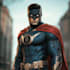 draw a cartoon character superhero