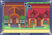 pixel art house and building designs