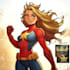marvel style comic book superhero character