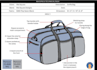 design complete tech pack backpack handbag bag wallet luggage design