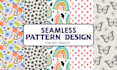 design seamless repeat pattern design for any object