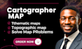 create and solve basic cartographic and thematic maps problems for you