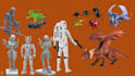 do 3d articulated figurine action figure 3d printing 3d toy sculpting miniature