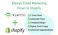 setup advance klaviyo email marketing flows in shopify ecommerce marketing